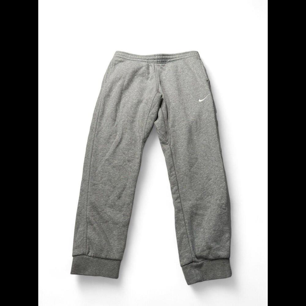 NIKE Men's Joggers Grey Tracksuit Bottoms Sweatpants Sports Gym Pants Size XL